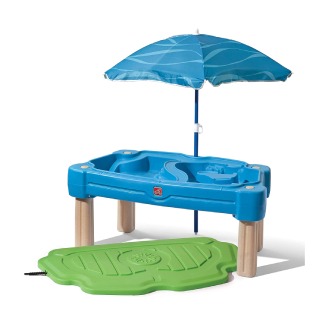Step2 Cascading Cove Sand & Water Table with Umbrella