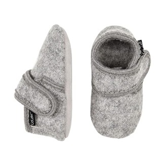 CeLaVi Wool Booties with Leather Sole