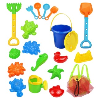 Click N' Play 18 Piece Beach Toys