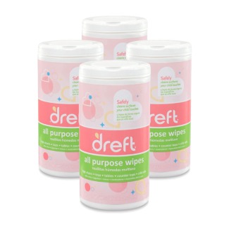 Dreft Multi-Surface All-Purpose Gentle Wipes