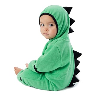 Dinosaur Fleece Bunting Bodysuit