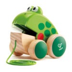 Hape Frog Pull-Along Wooden Frog