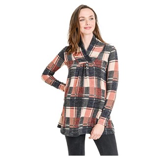 HELLO MIZ Women's Maternity Knit Sweater