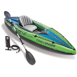 Intex Challenger Kayak Inflatable Set with Aluminum Oars