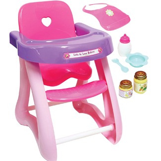 JC Toys Baby Doll High Chair 