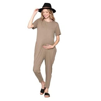 LaClef Women’s Maternity Jumpsuit