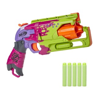 NERF Zombie Strike Hammershot Blaster
