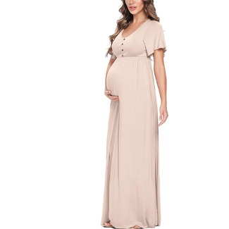 Peauty Button Down Maternity Dress