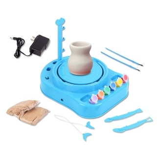 Pottery Wheel Kit, with Clay Paints &Tools