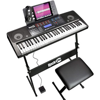 RockJam Keyboard Piano w/ Touch Display Kit