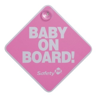 Safety 1st Store Baby on Board Sign