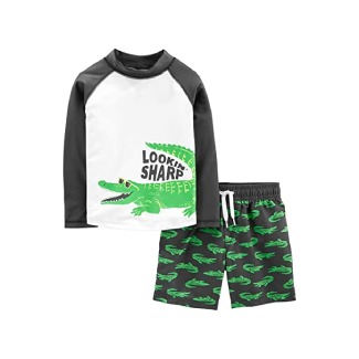 Simple Joys Assorted Rashguard Set