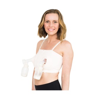 Simple Wishes Bandeau Style Hands-Free Pumping Bra
