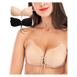 BOHONG Strapless Backless Sticky Bra