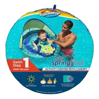 SwimWays Inflatable Baby Octopus Float
