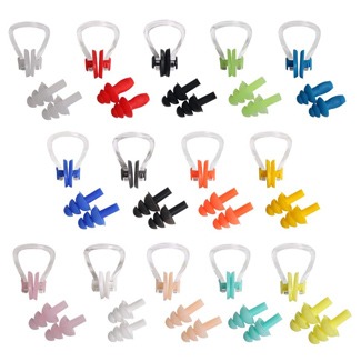 UPINS Silicone Nose Clips & Earplugs