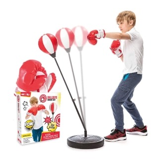 Whoobli Punching Bag with Gloves