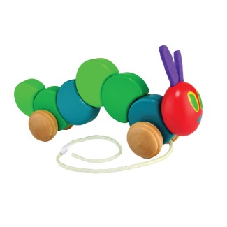 World of Eric Carle, The Very Hungry Caterpillar Wood Pull Toy