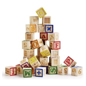 alphabet block