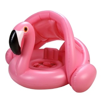 Iefoah Store Baby Pool Float with Canopy