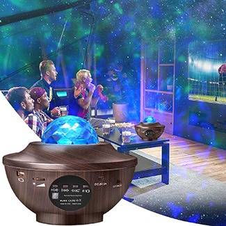 Amouhom LED Galaxy Projector