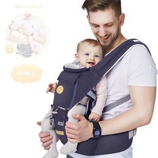 FRUITEAM 6-in-1 Carrier with Hip Seat