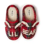 Dearfoams Unisex-Child Lil Bear Slipper