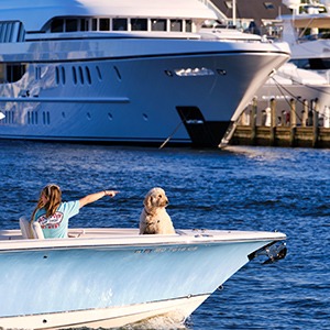 Enjoying harbor scenery in Annapolis