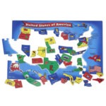 Melissa & Doug USA Map Floor Puzzle