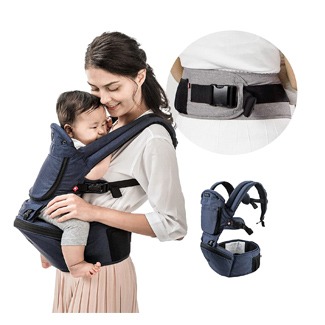 MiaMily Hipster Plus Hip Seat Baby Carrier, 6-in-1