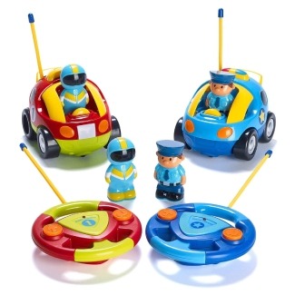 2 Pack Cartoon Remote Control Cars