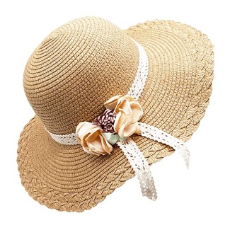 Bienvenu Kids Summer Straw Hat