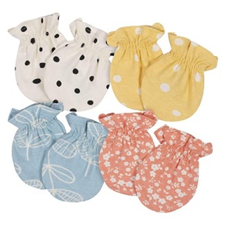 Grow by Gerber Organic 4 Pack Mittens