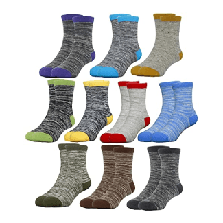 Hzcojulo Unisex Soft Ankle Crew Socks