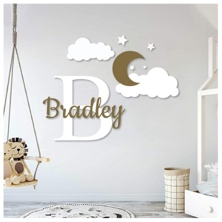 EGD Store Name and Initial Wall Decal