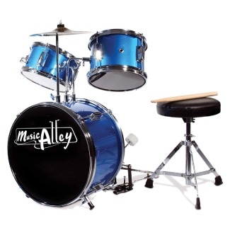 Music Alley 3 Piece Kids Drum Set