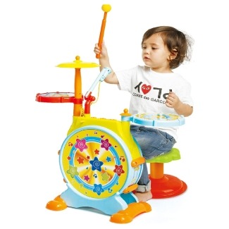 Prextex Toy Drum Set for Toddlers