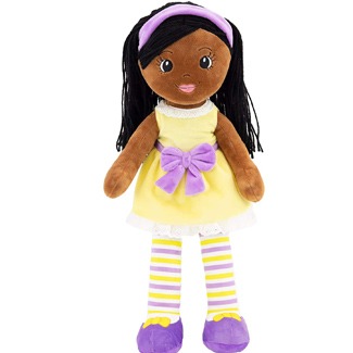 Plushible Bridging Miles with Smiles 18” Sharewood Forest Friends Soft Rag Doll