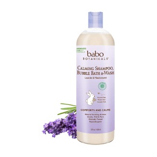 Babo Botanicals Calming 3-in-1 Shampoo, Bubble Bath & Wash