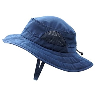 Connectyle Kids Wide Brim Mesh UPF 50+ Sun Hat