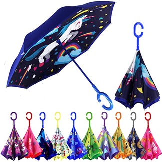 MRTLLOA Reverse Kids Umbrella