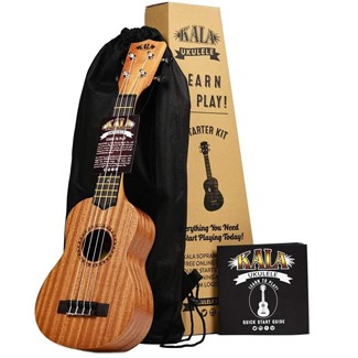 Official Kala Ukulele Soprano Starter Kit