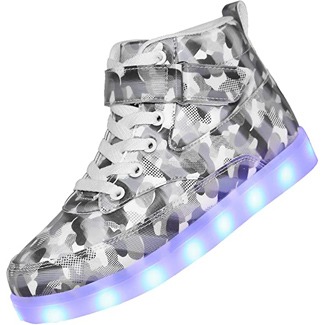 Voovix Kids USB Charging LED Light-Up Shoes