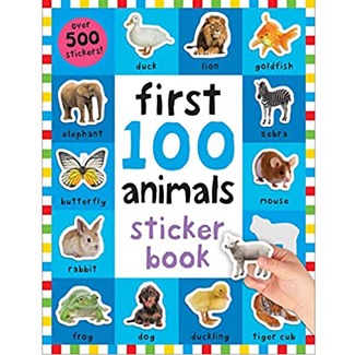First 100 Stickers: Animals: Over 500 Stickers