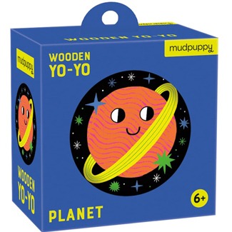 Mudpuppy Planet Wooden Yo-yo