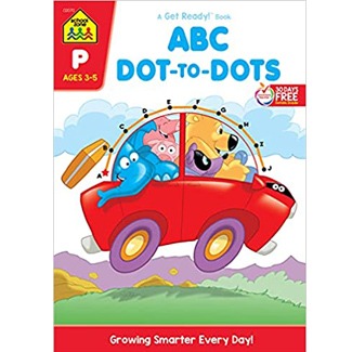 School Zone ABC Dot-to-Dots Workbook