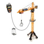 DICKIE TOYS Mighty Construction Crane with Remote Control