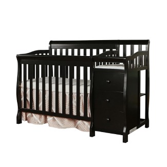 Dream On Me Jayden 4-in-1 Mini Convertible Crib and Changer
