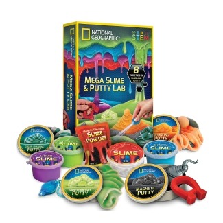 NATIONAL GEOGRAPHIC Mega Slime Kit & Putty Lab
