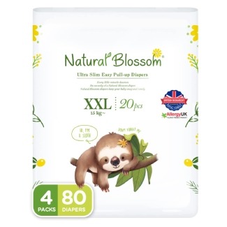 Natural Blossom Easy Pull-up Diaper Pants